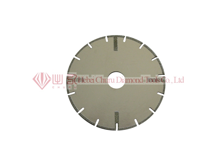 Electroplated Segmented Blades